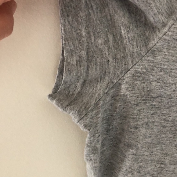 Adidas light grey cotton tee XL. First picture outside brighter day, rest rainy. - Picture 5 of 8